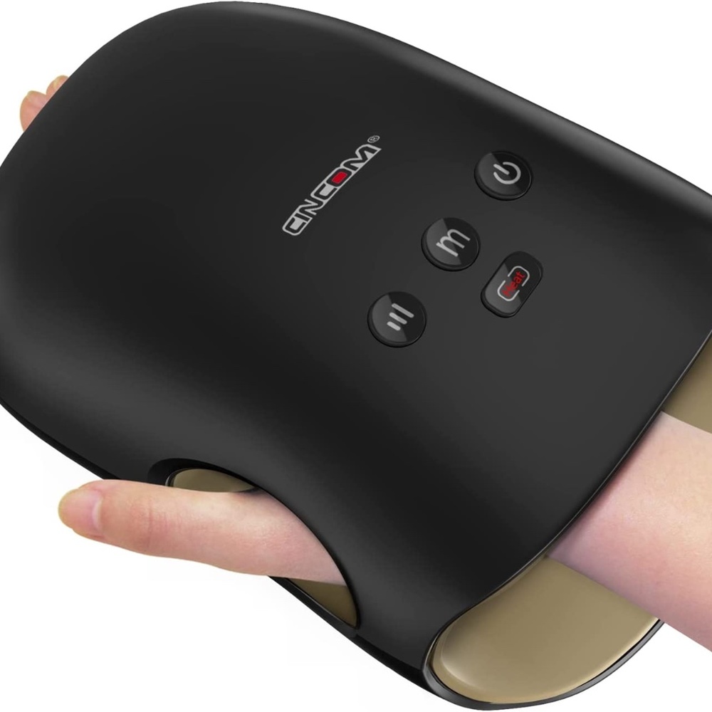 CINCOM Hand Massager - Cordless Hand Massager Heat and Compression for Arthritis